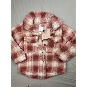 Duchess Girls Size 5 Fleece Jacket Coat New With Tags